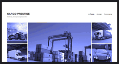 Desktop Screenshot of cargoprestige.com